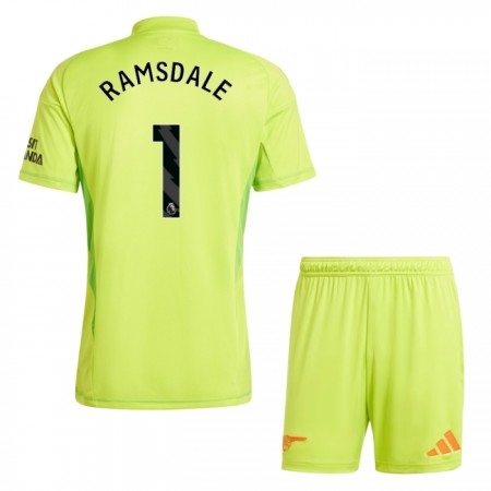 Arsenal Ramsdale 1 Målmand Børn Hjemme 2024-25 - Fodboldtrøjer (S/S)